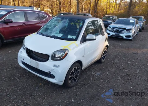 2016 Smart Fortwo Passion from USA, damaged, VIN WMEFJ5DA1GK061459